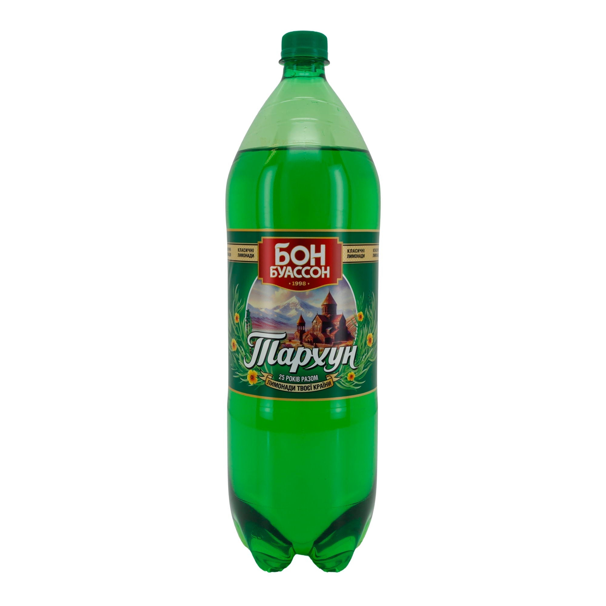 Bon Buasson | Estragon Limonade „Tarkhuna“ | Erfrischungsgetränk | 2 l UA